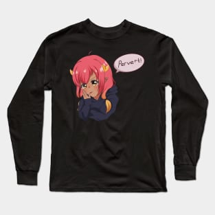 Funny Anime Girl, Saying Long Sleeve T-Shirt